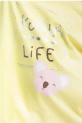 Picture of Rolly Polly- Koala Life Sarı Kız Çocuk Pijama Takımı