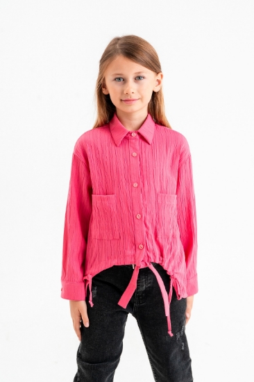 Picture of CEMIX Girl Cotton Shirt - Pink