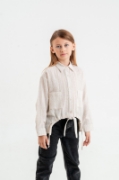 Picture of CEMIX Girl Cotton Shirt - White