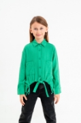 Picture of CEMIX Girl Cotton Shirt - Green