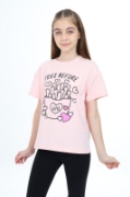 Picture of TOONTOY Girls T-Shirt - Pink