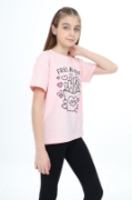 Picture of TOONTOY Girls T-Shirt - Pink