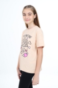 Picture of TOONTOY Girls T-Shirt - Beige 