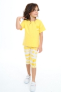 Picture of ToonToy "Sunny Days" Yellow Cloud Capri Set