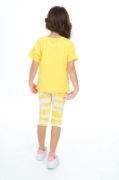 Picture of ToonToy "Sunny Days" Yellow Cloud Capri Set