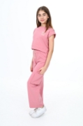 Picture of  TOONTOY Girls Loungewear Set - Pink
