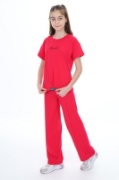 Picture of TOONTOY Girls Loungewear Set - Red
