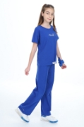 Picture of ToonToy Girls' Royal Blue Inspirational Tracksuit