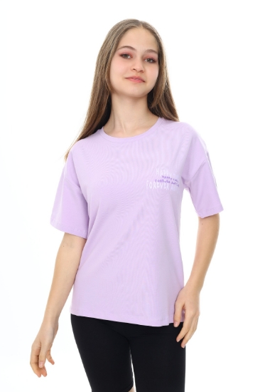 Picture of TOONTOY Girls T-Shirt - Purple 