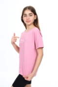 Picture of ToonToy Girls' Pink "Keep Ready" Signature Tee