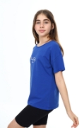 Picture of ToonToy Girls' Royal Blue "Keep Ready" Signature Tee