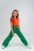 Picture of CEMIX Girl Two-Piece Set (Pant and Shirt) - Purple, Pink, and Green